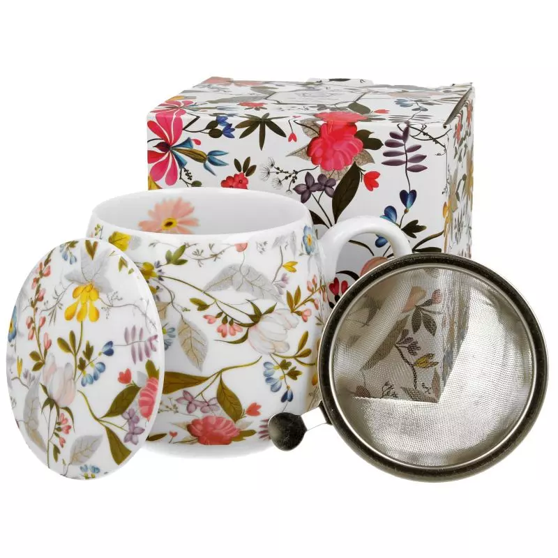 Kubek z sitkiem do herbaty